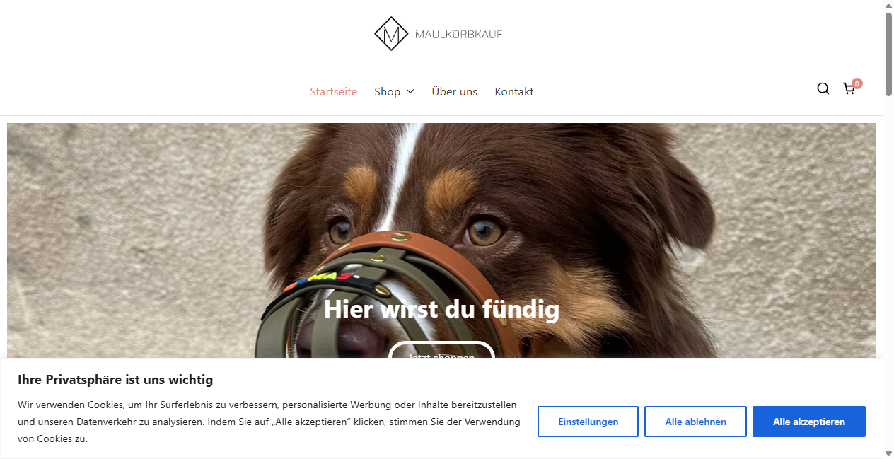 Bestätigte Warnung zu maulkorbkauf.com (2026)