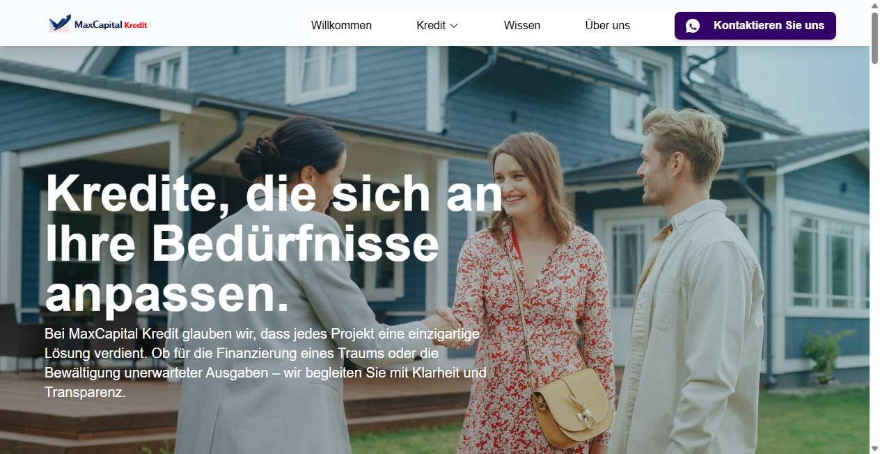 Fake-Shop Warnung: Fake Shop Warnung: maxcapitalkredit.de (2026)