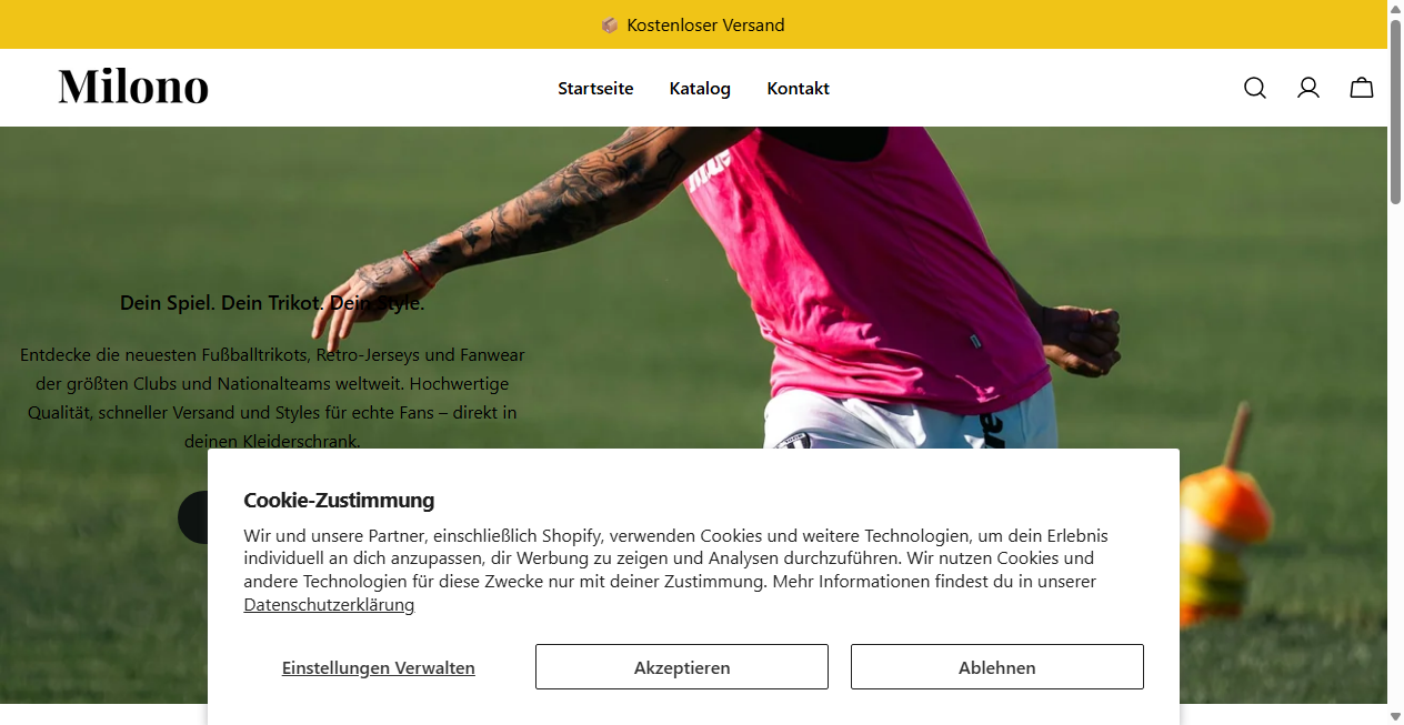 Bestätigte Warnung zu milono.de (2026)