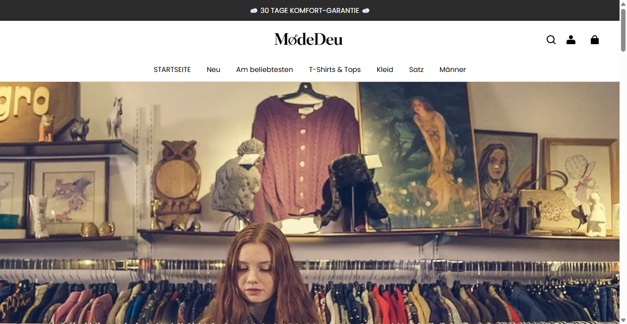 Bestätigte Warnung zu modedeu.com (2026)