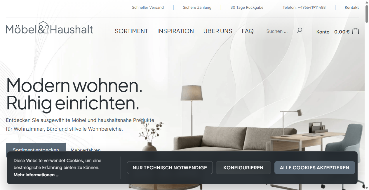 Bestätigte Warnung zu moebel-haushalt.de (2026)
