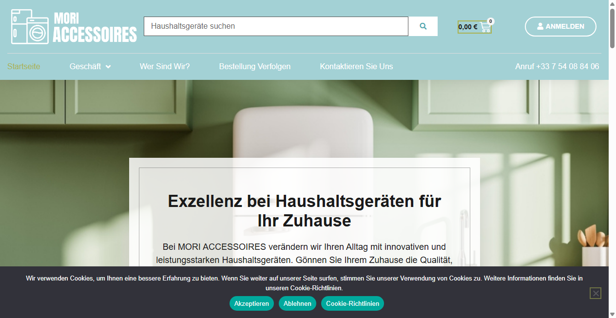 Fake-Shop Warnung: Fake Shop Warnung: moriaccessoires.com (2026)