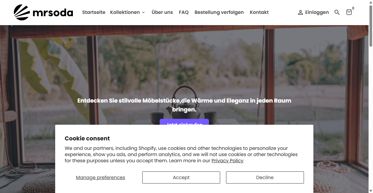 Bestätigte Warnung zu mrsoda.myshopify.com (2026)