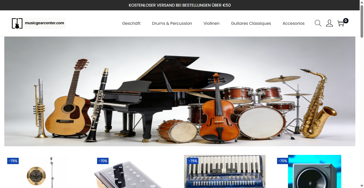 Bestätigte Warnung zu musicgearcenter.com (2026)