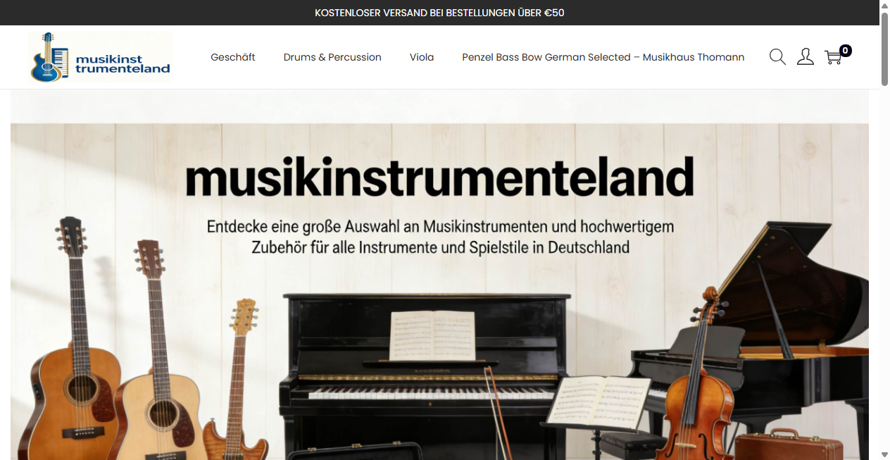 Bestätigte Warnung zu musikinstrumenteland.com (2026)