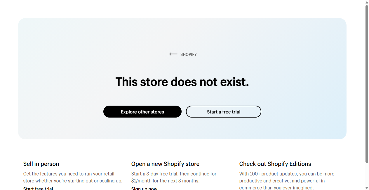 Bestätigte Warnung zu myshopify.com (2026)