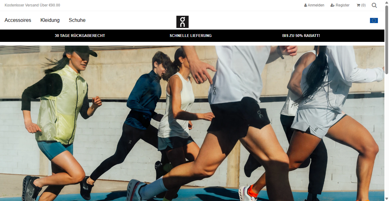 Screenshot von oncloudoutlet.at
