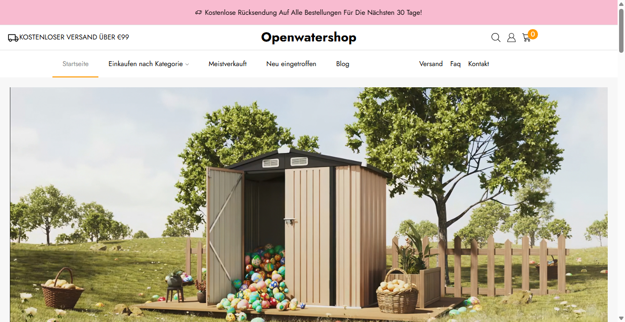 Bestätigte Warnung zu openwatershop.de (2026)