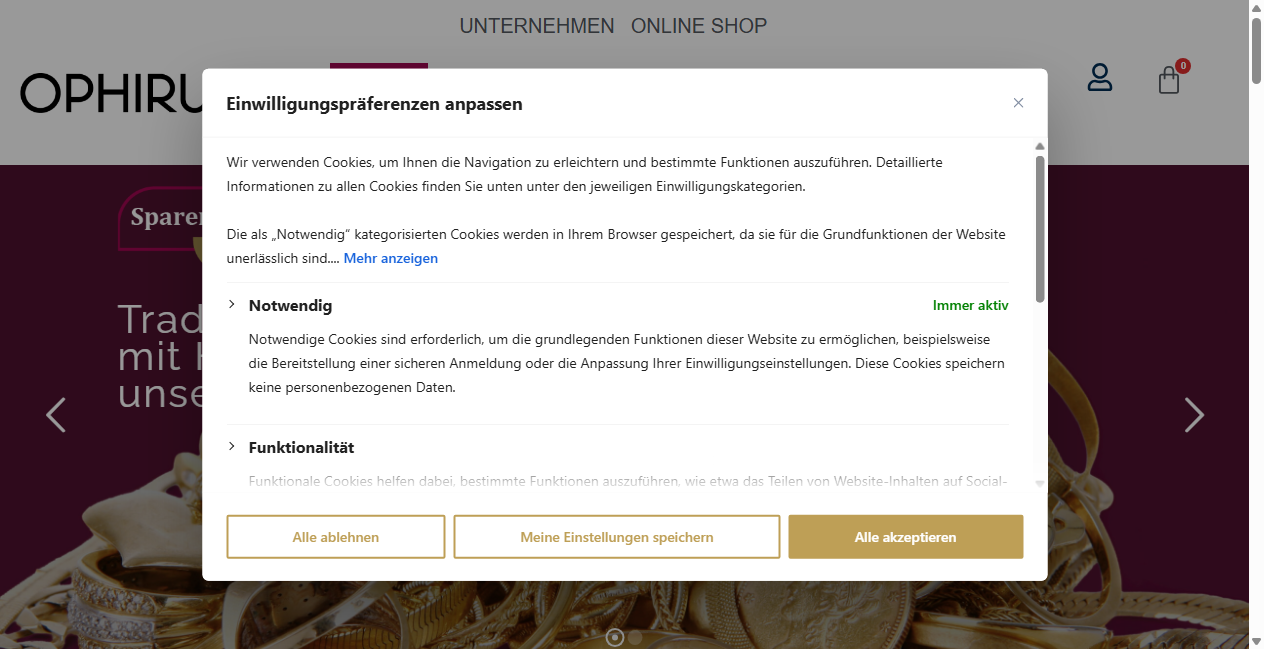 Bestätigte Warnung zu ophirum-web.de (2026)