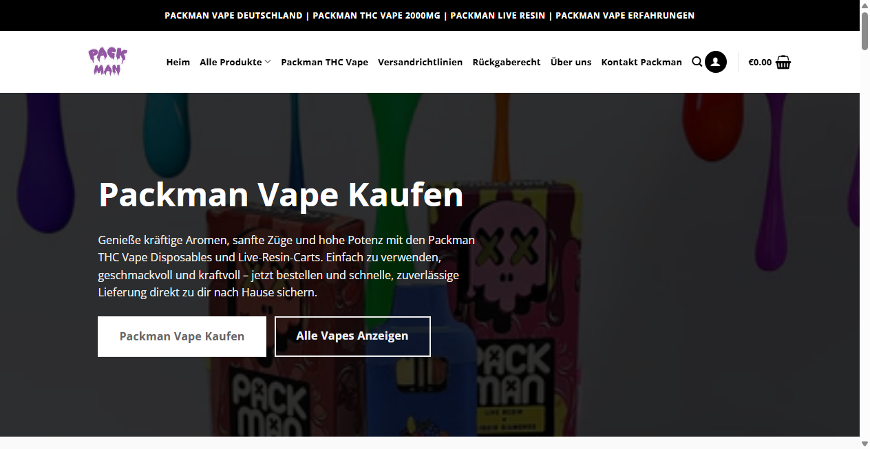 Bestätigte Warnung zu packmanvape.de (2026)