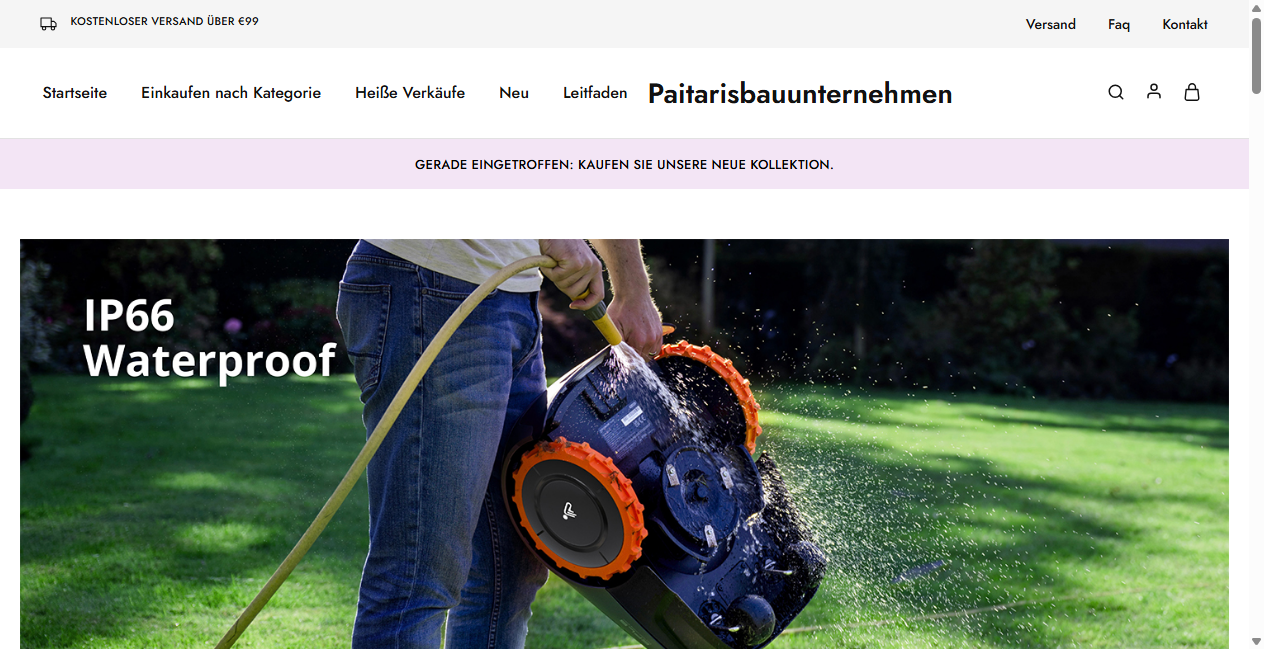Bestätigte Warnung zu paitarisbauunternehmen.de (2026)