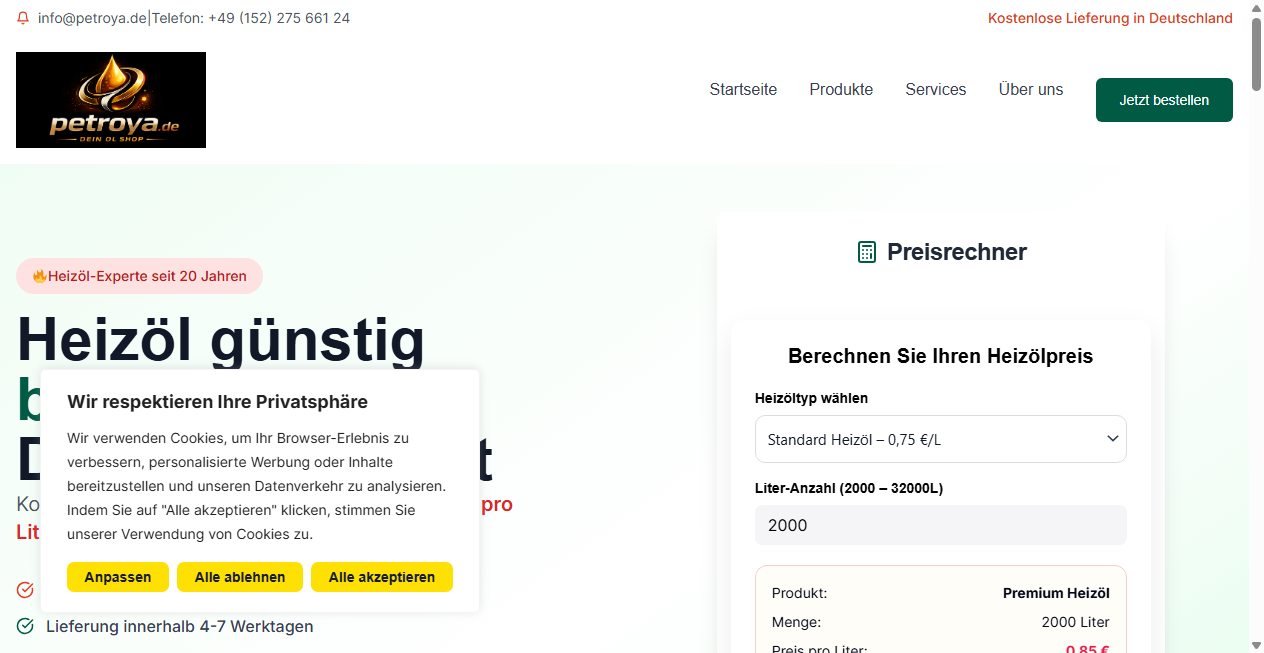 Fake-Shop Warnung: Fake Shop Warnung: petroya.de (2026)