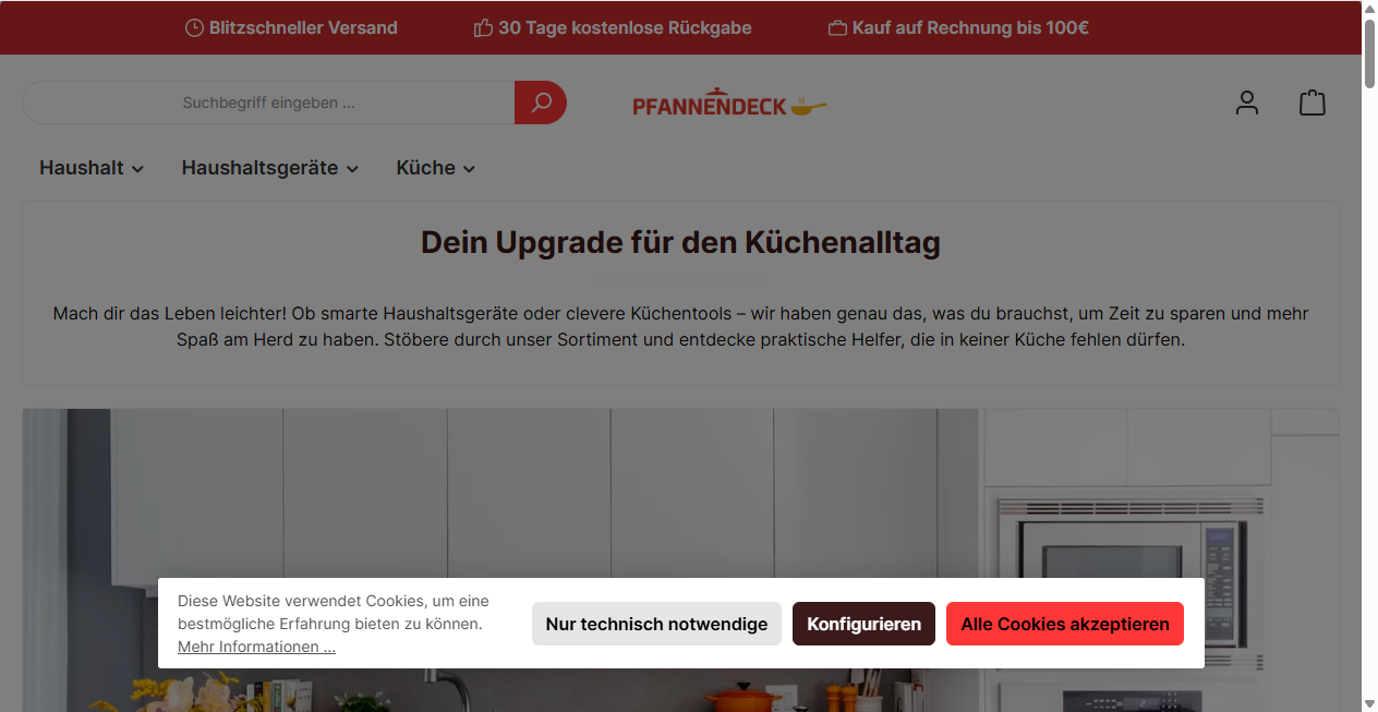Bestätigte Warnung zu pfannendeck.de (2026)