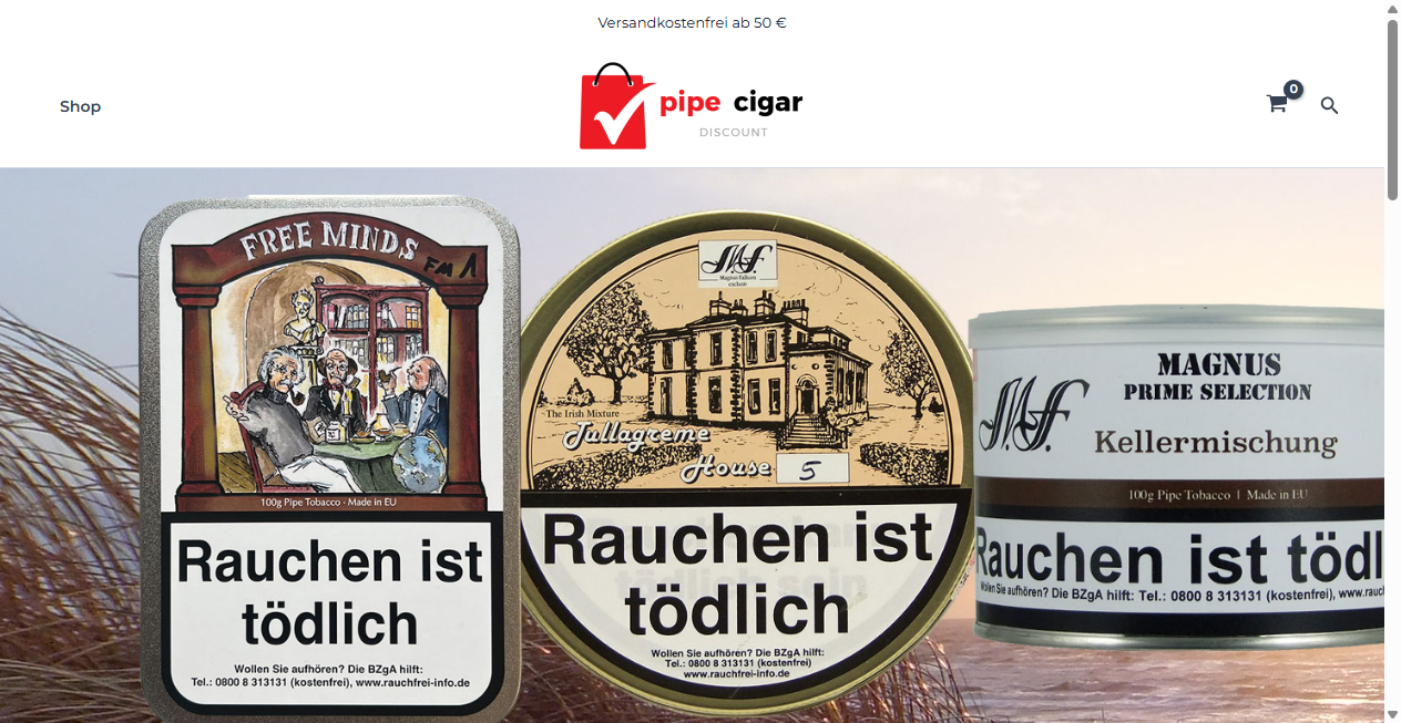 Bestätigte Warnung zu pipecigardiscount.com (2026)