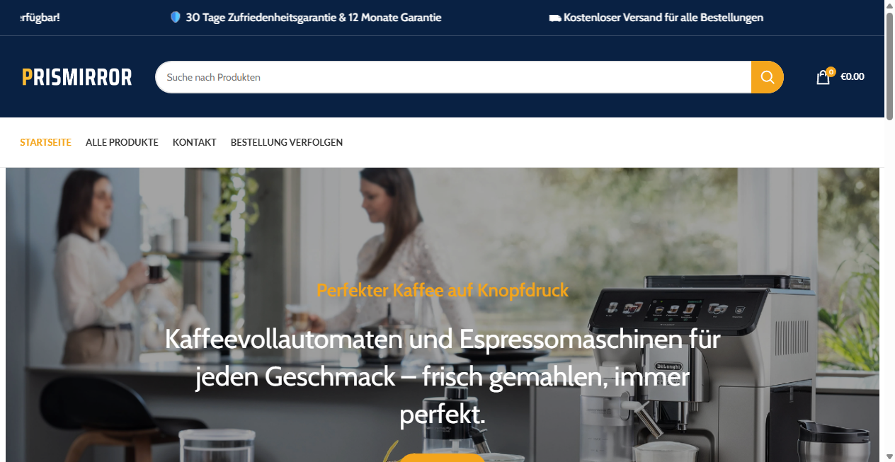 Bestätigte Warnung zu prismirror.shop (2026)