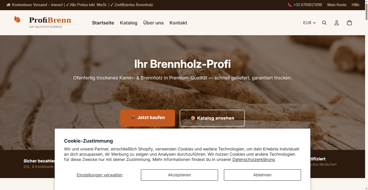 Bestätigte Warnung zu profibrennde.com (2026)