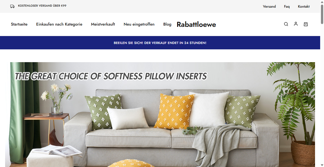 Bestätigte Warnung zu rabattloewe.de (2026)