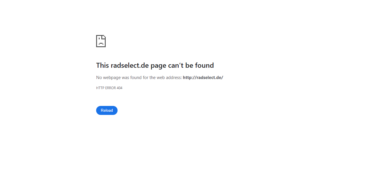 Bestätigte Warnung zu radselect.de (2026)