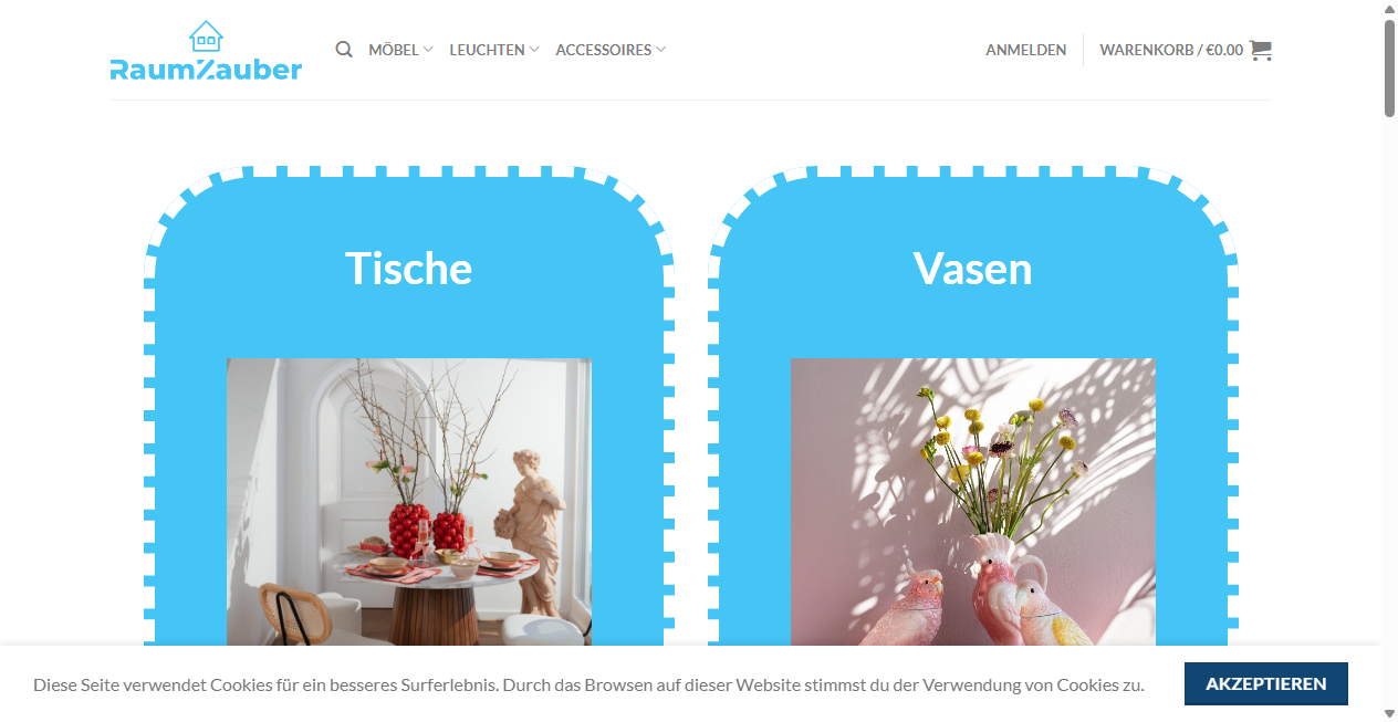 Fake-Shop Warnung: Fake Shop Warnung: raumzauberde.com (2026)