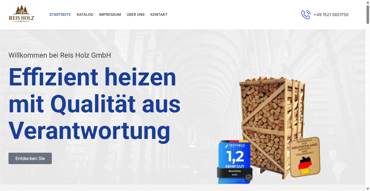 Bestätigte Warnung zu reisholzgmbh.de (2026)