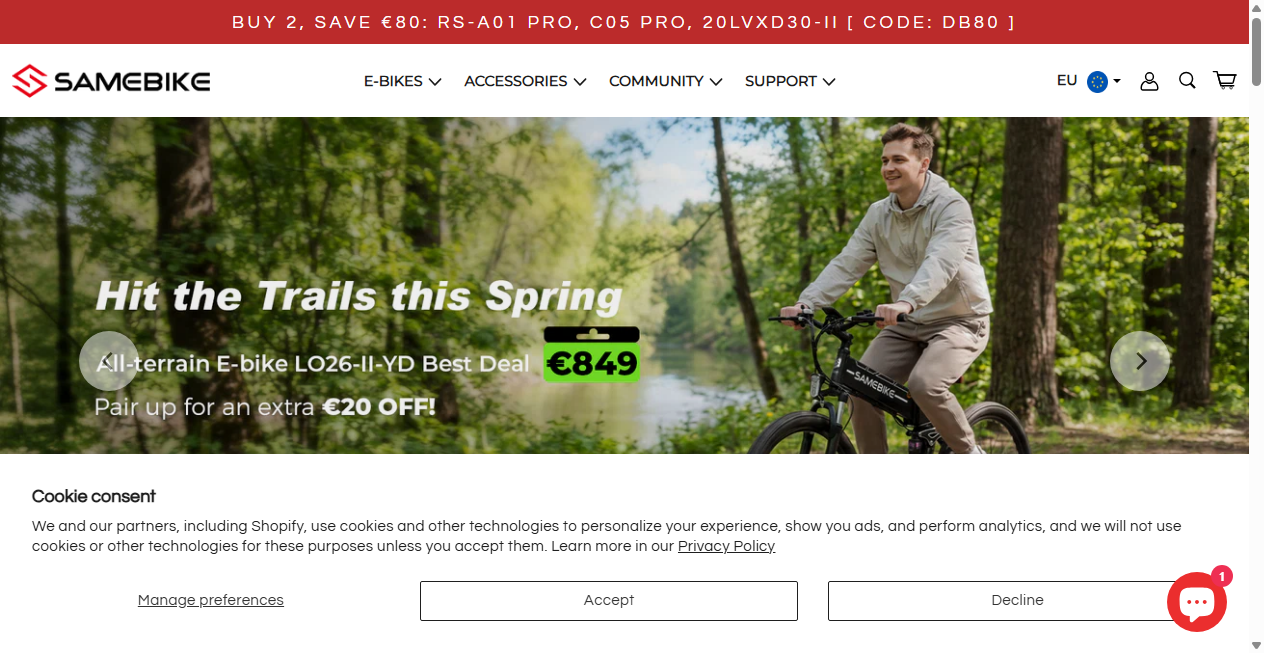 Bestätigte Warnung zu samebike.com (2026)