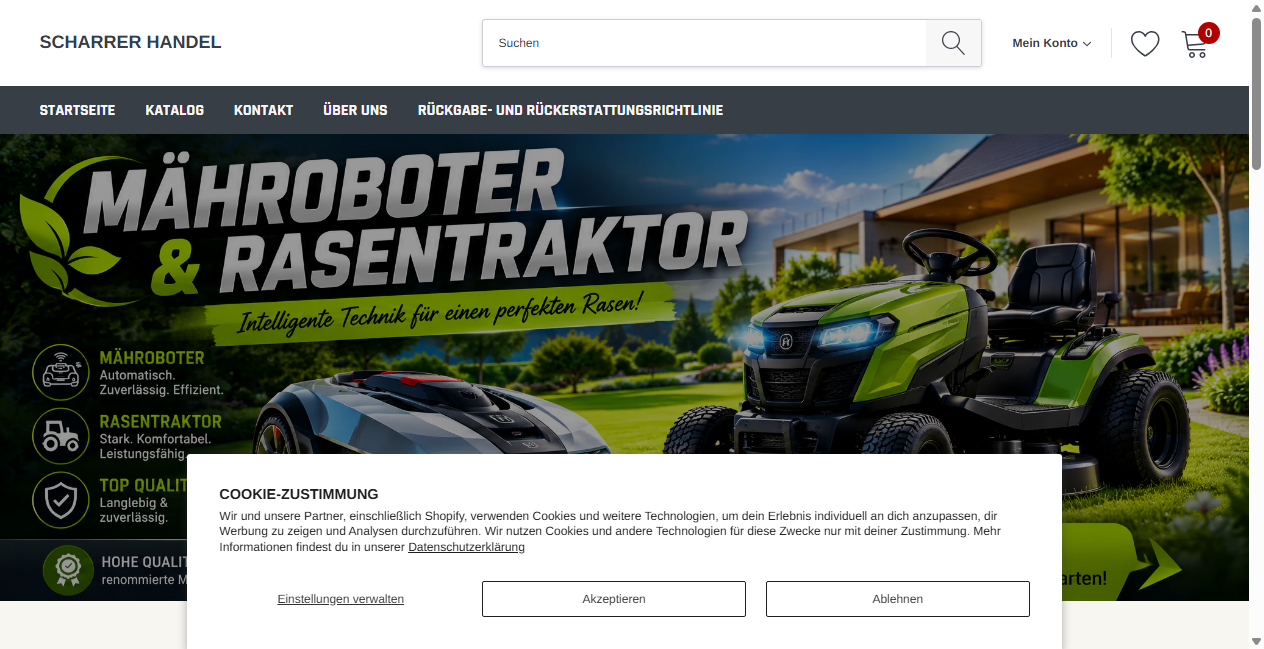 Bestätigte Warnung zu scharrer-handel.com (2026)