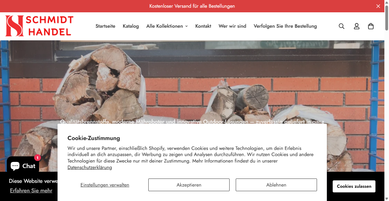 Bestätigte Warnung zu schmidts-handel.de (2026)