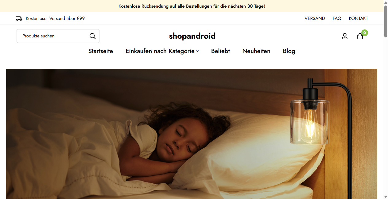 Bestätigte Warnung zu shopandroid.de (2026)