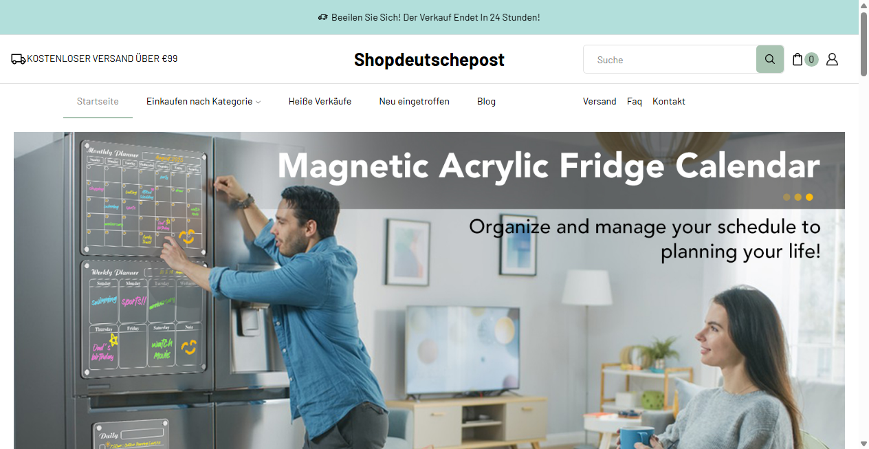 Bestätigte Warnung zu shopdeutschepost.de (2026)