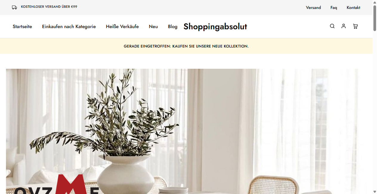 Bestätigte Warnung zu shoppingabsolut.de (2026)