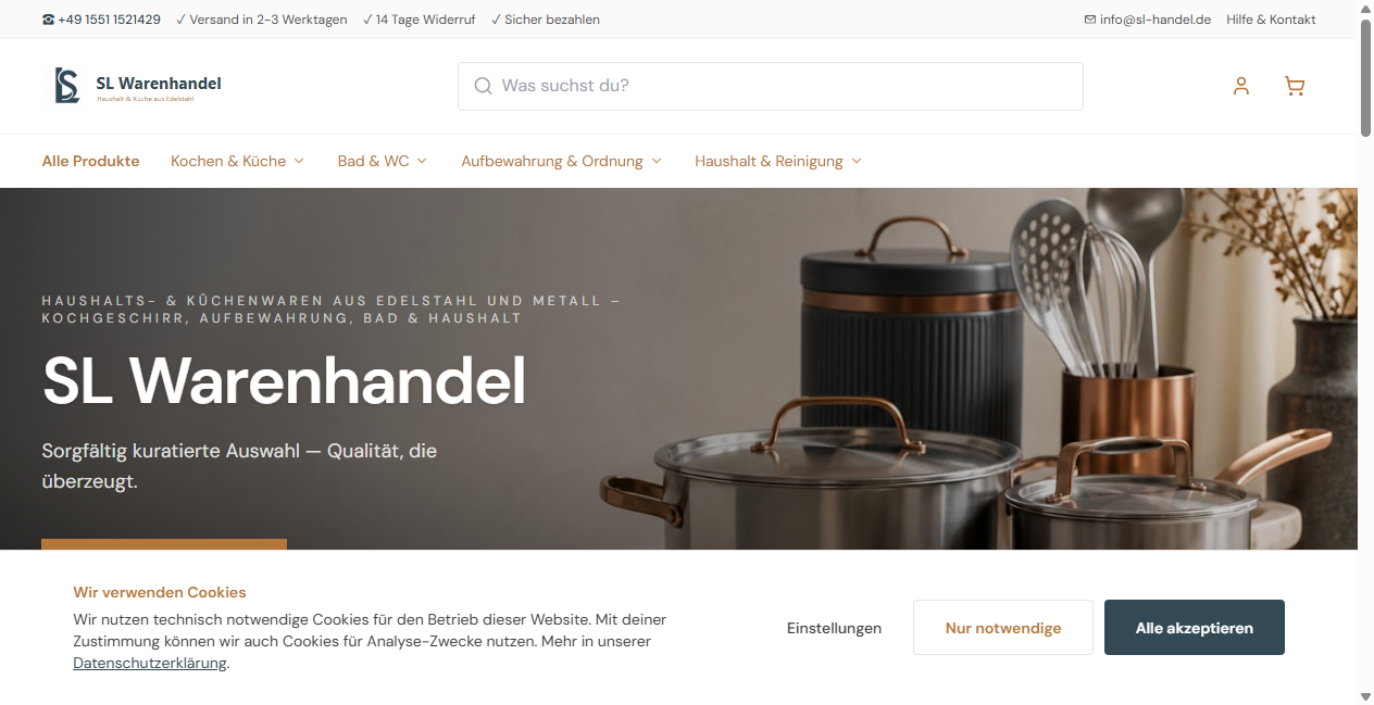 Bestätigte Warnung zu sl-handel.de (2026)