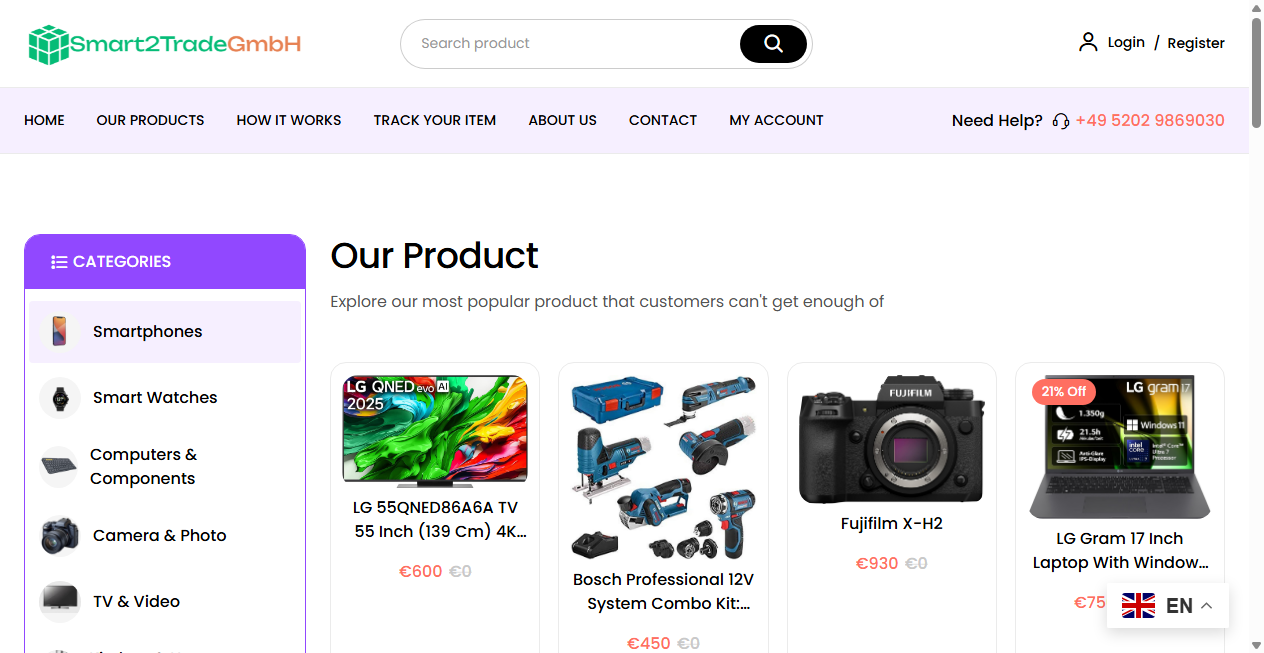 Fake-Shop Warnung: Fake Shop Warnung: smart2trade.de (2026)