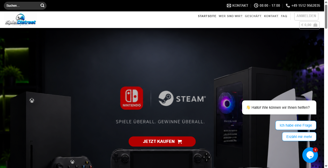 Bestätigte Warnung zu spieldistreet.shop (2026)