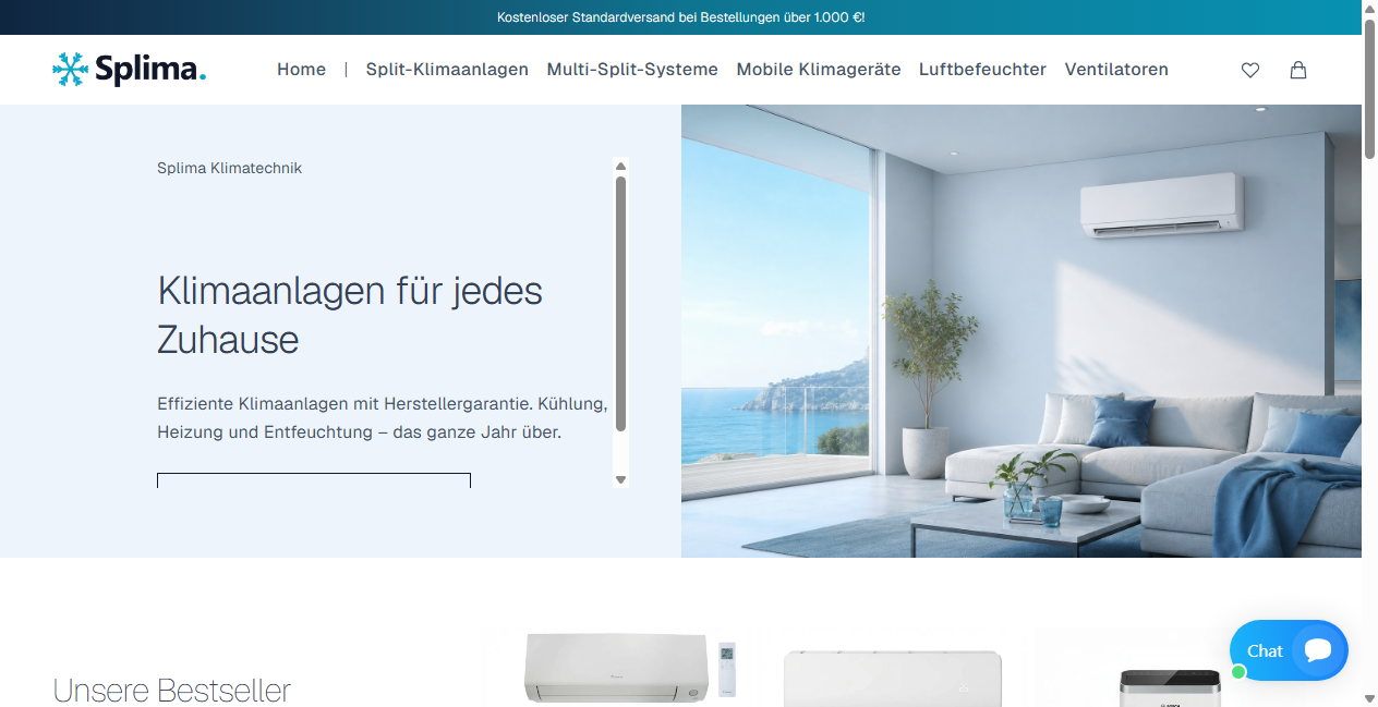 Bestätigte Warnung zu splima.de (2026)