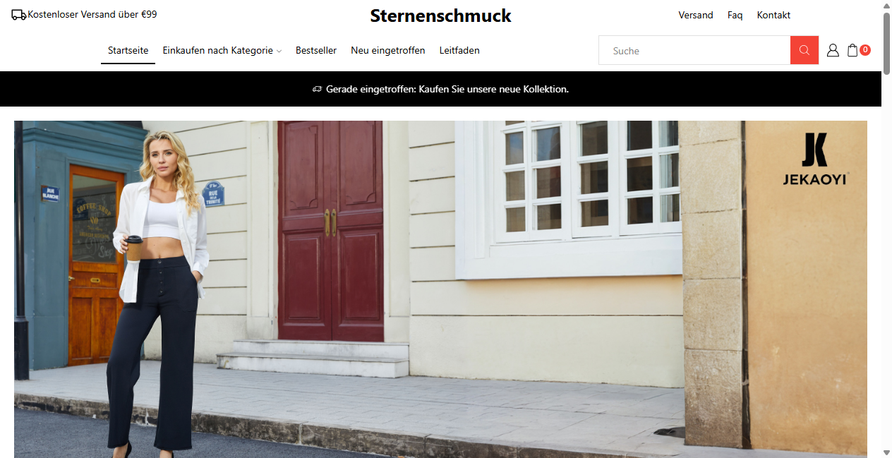 Bestätigte Warnung zu sternenschmuck.de (2026)