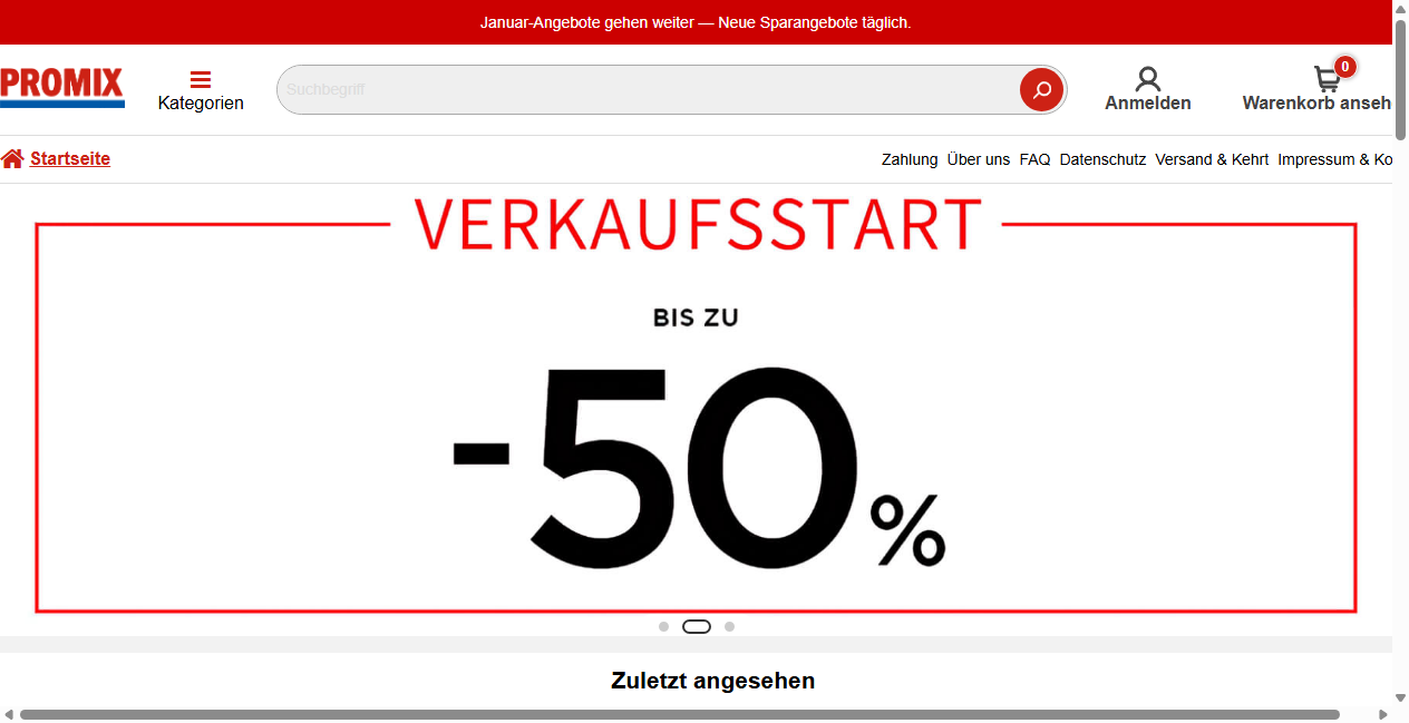 Bestätigte Warnung zu store.promomesh.com (2026)