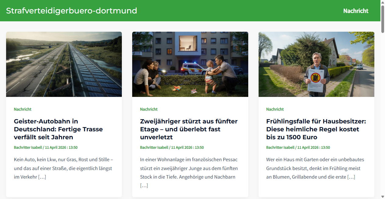 Fake-Shop Warnung: Fake Shop Warnung: strafverteidigerbuero-dortmund.de (2026)