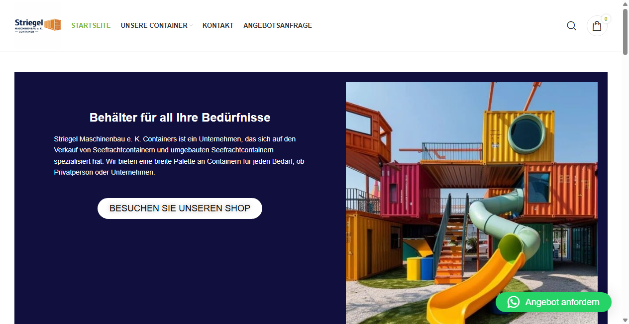 Bestätigte Warnung zu striegel-k-containers.de (2026)