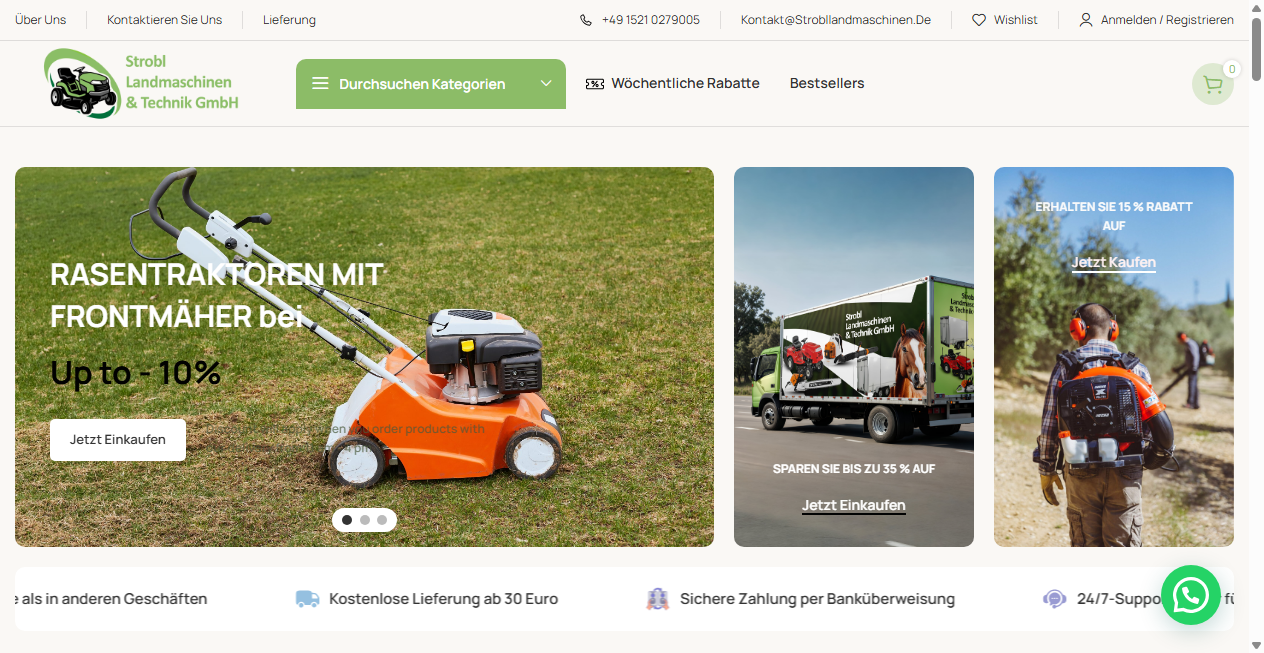 Bestätigte Warnung zu strobllandmaschinen.de (2026)