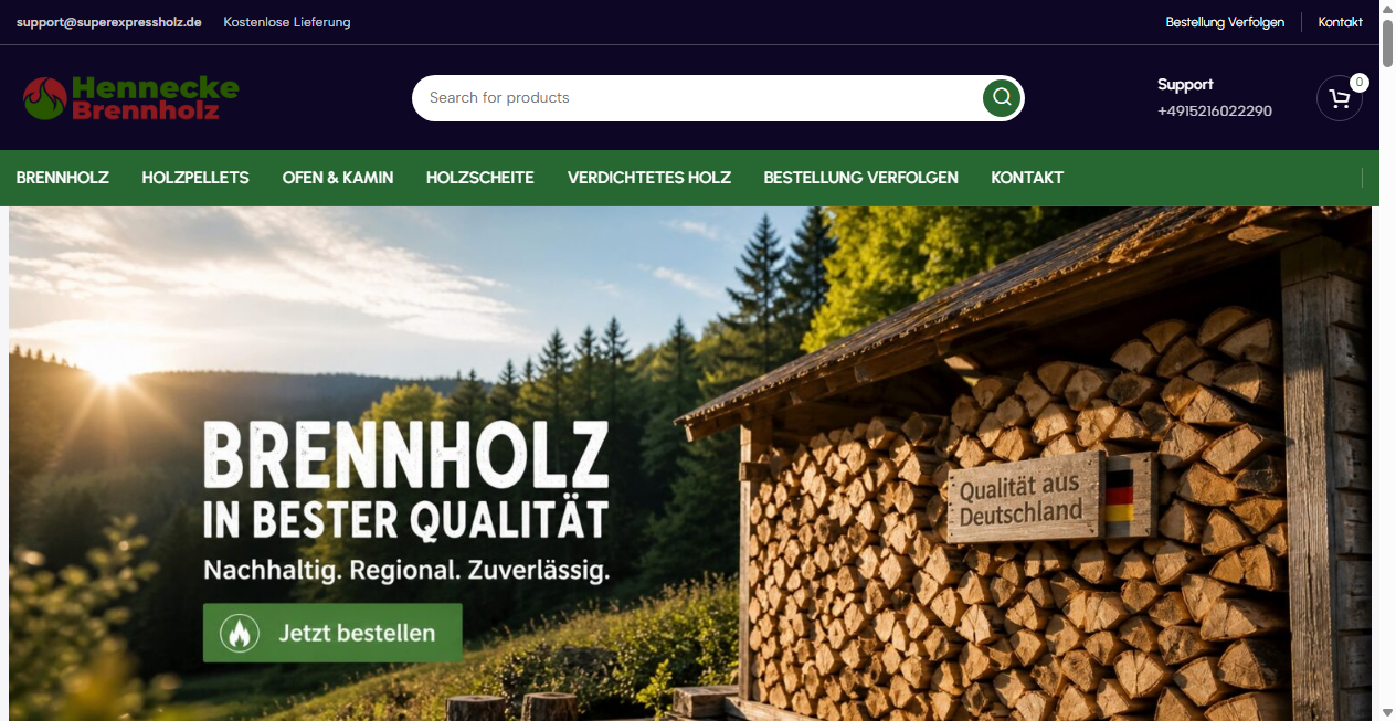 Bestätigte Warnung zu superexpressholz.de (2026)