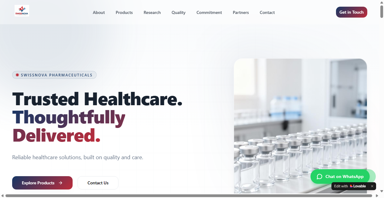 Bestätigte Warnung zu swissnovapharmaceuticals.com (2026)