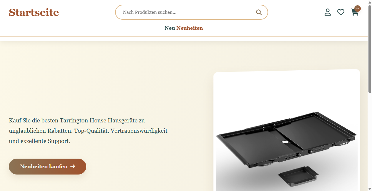 Bestätigte Warnung zu tarringtonhousedea.com (2026)