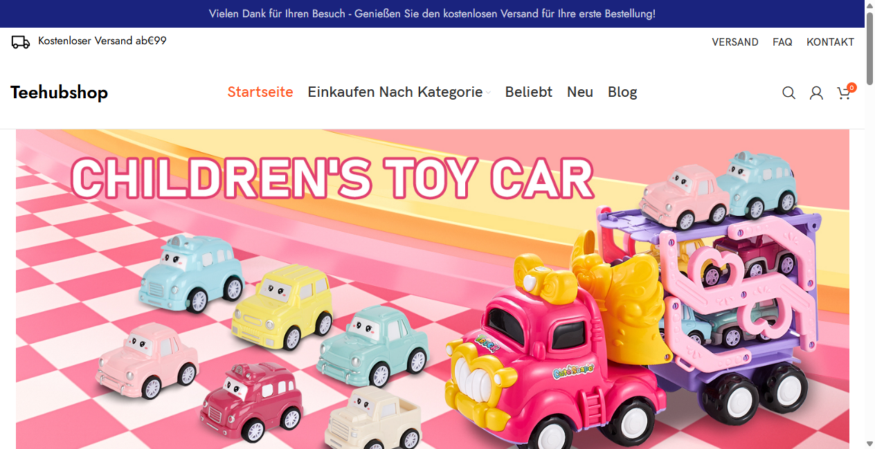 Bestätigte Warnung zu teehubshop.de (2026)