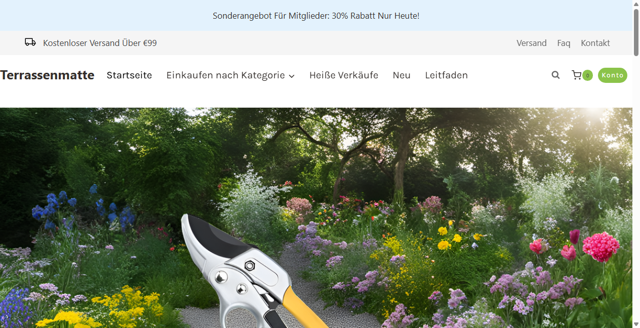 Bestätigte Warnung zu terrassenmatte.de (2026)