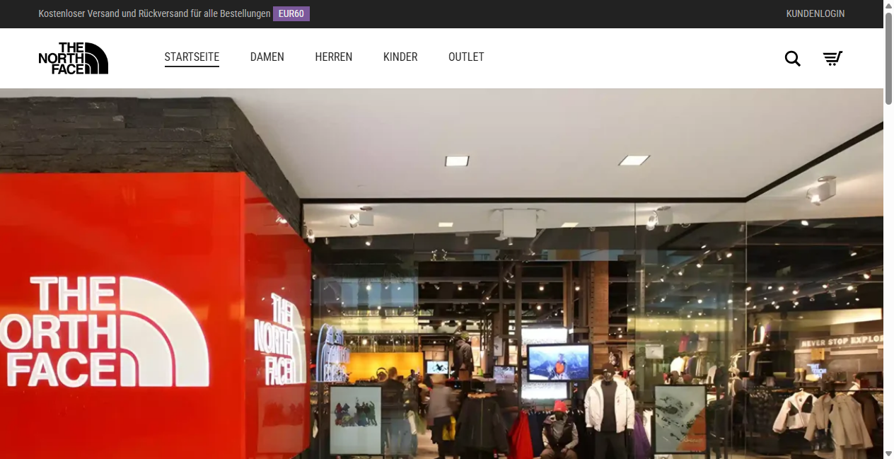 Bestätigte Warnung zu thenorthface-outlet.de (2026)