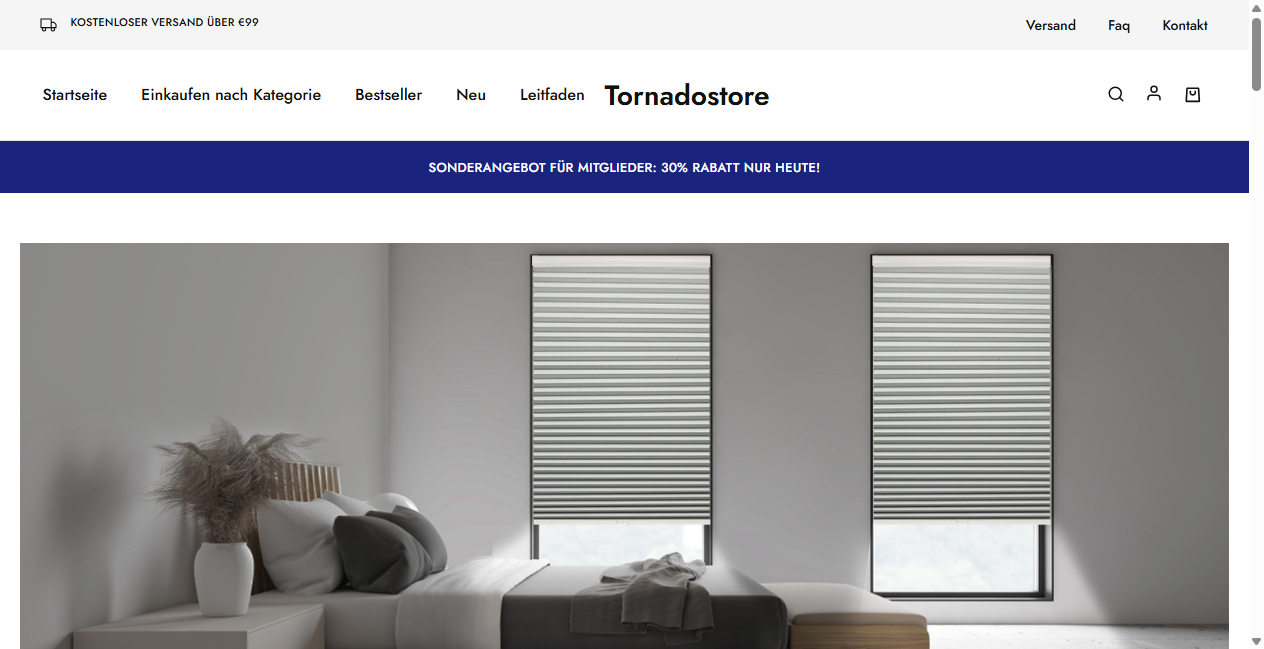 Bestätigte Warnung zu tornadostore.de (2026)