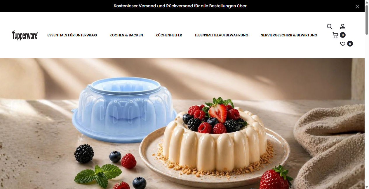 Bestätigte Warnung zu tupperwareosterreich.com (2026)