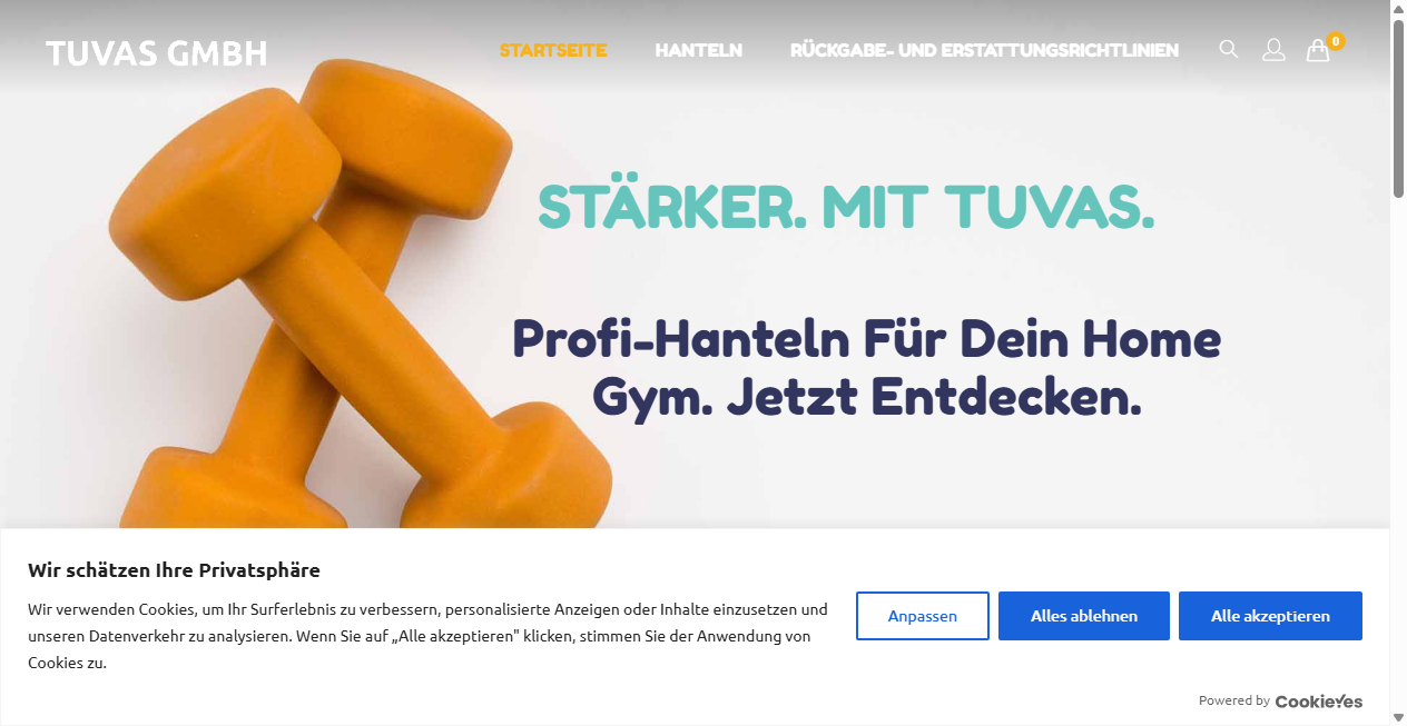 Fake-Shop Warnung: Fake Shop Warnung: tuvas-tech.de (2026)