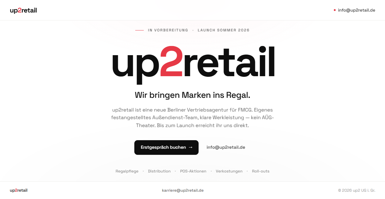 Bestätigte Warnung zu up2sales.de (2026)