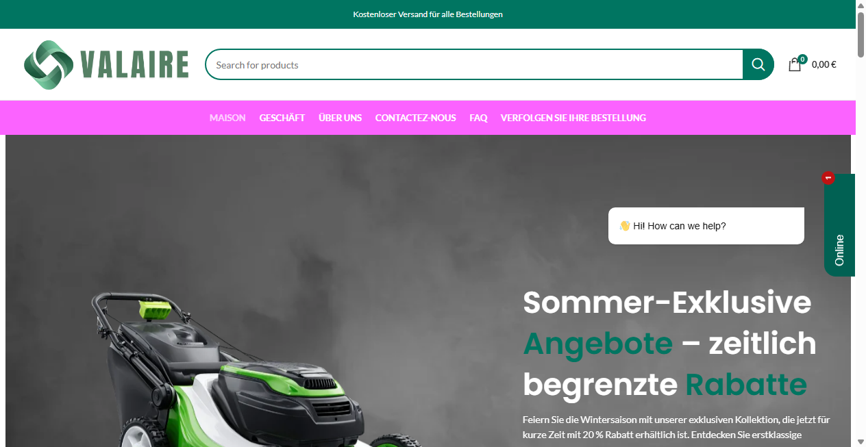 Bestätigte Warnung zu valaires.com (2026)